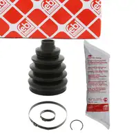 febi Achsmanschette Satz für VW Golf 7 Passat B7 Touran Caddy 3 4 AUDI A4 B9 A6 C6 C7 8R