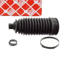 febi 102065 Faltenbalgsatz Lenkmanschette Spurstange f&uuml;r NISSAN Cube Tiida NV200 vorne
