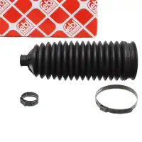 febi Faltenbalgsatz Lenkmanschette Spurstange f&uuml;r NISSAN Qashqai Juke X-Trail 2 vorne