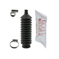 febi Faltenbalgsatz Lenkmanschette Spurstange f&uuml;r FORD Fiesta 3 Courier ohne Servo vorne