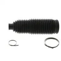 2x febi Faltenbalgsatz Lenkmanschette Spurstange f&uuml;r AUDI A4 8E B6 B7 vorne