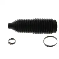 febi 33593 Faltenbalgsatz Lenkmanschette Spurstange f&uuml;r AUDI A4 B5 A6 C5 VW Passat vorne