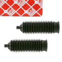 2x febi 21959 Spurstange Lenkmanschette f&uuml;r FORD Focus 1 Escort 5 6 Ranger vorne 6182818