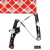 febi 176395 Fensterheber ELEKTRISCH ohne Elektromotor f&uuml;r BMW 1er vorne links 51337281881