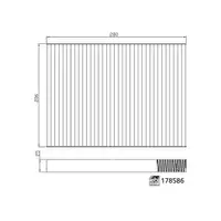 febi Innenraumfilter Aktivkohlefilter f&uuml;r VW Golf 3 4 AUDI 8L SEAT Ibiza 2 Leon 1M Octavia