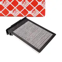 febi 183847 Innenraumfilter Aktivkohle f&uuml;r CITROEN C1 PEUGEOT 107 PM_ PN_ TOYOTA Aygo B1