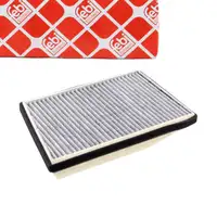 febi Innenraumfilter Aktivkohlefilter f&uuml;r RENAULT Megane Scenic ohne Klima 8671012068