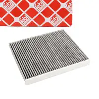 febi 104811 Cabin Air Filter (Activated Carbon Filter) for VW Polo 6, Taigo, Audi, SEAT Arona, Ibiza 5