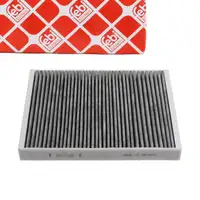 febi 29222 Innenraumfilter Aktivkohlefilter f&uuml;r CITROEN C5 3 C6 TD PEUGEOT 407 6C 6D 6E