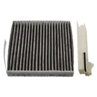 febi 37326 Innenraumfilter Aktivkohlefilter f&uuml;r RENAULT Clio 2 3 Twingo 2 DACIA Duster HS