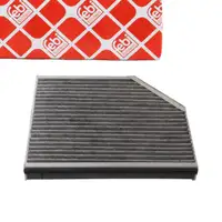 febi 31375 Cabin Air Filter (Activated Carbon Filter) for AUDI A4 B8, A5 8T, 8F, Q5 8RB, 8K0819439B