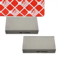 febi 45880 Innenraumfilter Pollenfilter Satz f&uuml;r BMW X3 F25 X4 F26 64119237159