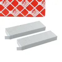 febi Innenraumfilter Pollenfilter Satz f&uuml;r OPEL CORSA F CITROEN C4 3 PEUGEOT 208/2008 2
