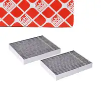 2x febi 179490 Innenraumfilter Aktivkohle f&uuml;r MERCEDES S-Klasse W223 EQE V295 X294 EQS