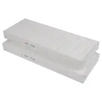 2x febi 184076 cabin air filter for NISSAN NP300 Navara D40 PICKUP D22 Pathfinder 3 R51