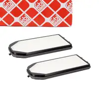 febi 21952 Innenraumfilter Pollenfilter Filtereinsatz Satz f&uuml;r BMW 7er E38 64318390377