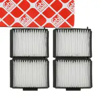 febi 24810 Innenraumfilter Pollenfilter Satz f&uuml;r MAZDA 323 5 CR19 3 5 Premacy GE6T61J6X9B