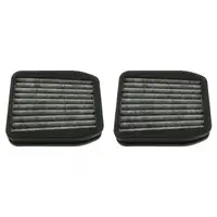 febi 28191 Innenraumfilter Aktivkohlefilter Satz f&uuml;r MERCEDES E-Klasse W211 S211 VF211