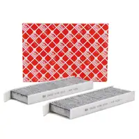 febi Innenraumfilter Aktivkohle Satz für CITROEN OPEL Combo PEUGEOT 3008 TOYOTA Proace