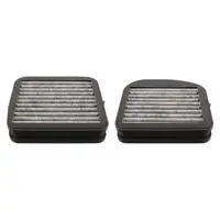 febi Cabin Air Filter and Activated Carbon Filter Set for Mercedes E-Class W210, S210, and S-Class W220