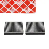 febi 36493 Innenraumfilter Aktivkohlefilter Satz f&uuml;r ALFA ROMEO 147 GT 937 156 71765055