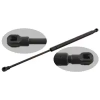 febi Heckklappend&auml;mpfer Gasfeder D&auml;mpfer Heckklappe f&uuml;r FORD 3 bis Bj. 04.1993 6734734