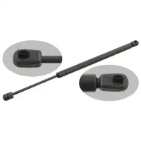 febi Heckklappend&auml;mpfer Gasfeder D&auml;mpfer Heckklappe f&uuml;r FORD 1 bis Bj. 12.2000 1070024