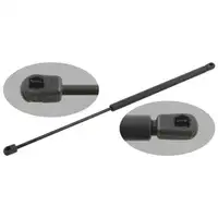 febi Heckklappend&auml;mpfer Gasfeder D&auml;mpfer Heckklappe f&uuml;r FORD Fiesta 3 ohne 6965594