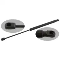 febi 27894 Heckklappend&auml;mpfer Gasfeder D&auml;mpfer Heckklappe f&uuml;r RENAULT Megane 2 8200212598
