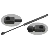 febi 27901 Heckklappend&auml;mpfer Gasfeder D&auml;mpfer Heckklappe f&uuml;r RENAULT Twingo 1 7700815135