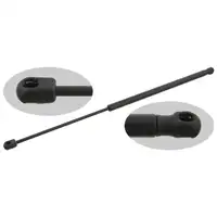 febi 28087 Heckklappend&auml;mpfer Gasfeder D&auml;mpfer Heckklappe f&uuml;r HYUNDAI Atos MX 81770-02030