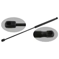 febi 34447 Heckklappend&auml;mpfer Gasfeder Gasdruckd&auml;mpfer f&uuml;r CITROEN C4 Coupe