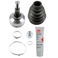 febi 181498 Gelenksatz Antriebswelle f&uuml;r PEUGEOT 1.1/1.4 ohne ABS Vorderachse radseitig