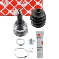 febi 181713 Gelenksatz Antriebswelle f&uuml;r OPEL Agila A Vorderachse radseitig 93170265