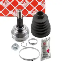 febi Gelenksatz Antriebswelle f&uuml;r RENAULT Megane 2 6-Gang Schaltgetr. vorne radseitig