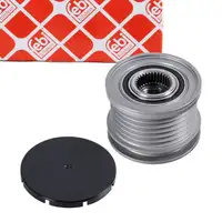 febi 32311 Alternator freewheel for MINI R56, R57, R55, R58, R59, N16, charging current 120A, 12317561555