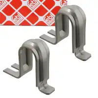 2x febi 29947 Halterung Stabilisatorlager f&uuml;r RENAULT Megane 2 vorne 7701056095