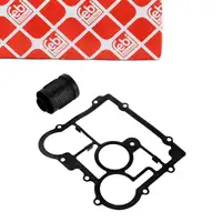 febi &Ouml;lfilter + Dichtung Ausgleichsgetriebe f&uuml;r OPEL A SAAB 9-3 YS3F 9-5 YS3G hinten