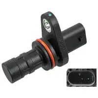 febi Kurbelwellensensor f&uuml;r VW Golf 6 7 Passat B8 T5 AUDI A3 8V A4 B9 SEAT Leon 1M 1.8 2.0