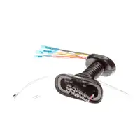 febi 107106 Kabelbaum Satz Fahrzeugt&uuml;r f&uuml;r AUDI A4 B6 8E2/Avant 8E5 hinten beidseitig