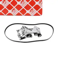 febi 183549 Keilrippenriemensatz f&uuml;r MERCEDES-BENZ W169 W245 150-180 M266 bis 02.2010
