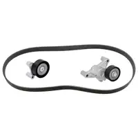 febi 184897 Keilrippenriemensatz f&uuml;r VOLVO S60 3 S90 2 V90 2 XC60 2 XC90 2 T6 T8 Hybrid