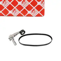 febi 107424 Keilrippenriemensatz für PSA Berlingo C3 C4 C5 207 208 308 508 Partner 1.4 1.6