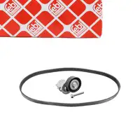 febi 40308 Keilrippenriemensatz f&uuml;r VW Golf 6 Passat B6 Polo 5 Sharan Touran 1.6/2.0 TDI
