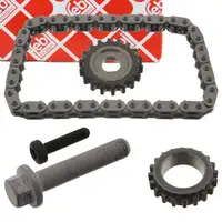 febi Steuerkettensatz + Zahnrad Ölpumpe für BMW 1er F20 F21 114-120i 3er F30 316/320i N13