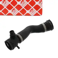 febi Radiator Hose for BMW 1 Series E81, E88, E87; 3 Series E90, E91, E92, E93; X1 N52 (upper) 17127531579