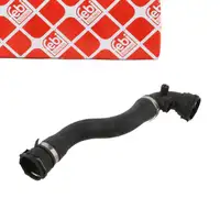 febi K&uuml;hlerschlauch K&uuml;hlwasserschlauch f&uuml;r BMW X3 E83 2.5i 3.0i M54 links oben 11533400207