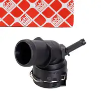 febi K&uuml;hlmittelflansch f&uuml;r VW Golf 5 6 7 Passat B8 AUDI 8P 8V 8Y SEAT Leon Ateca 1.2.1.4