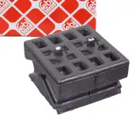 febi Lagerbuchse Blattfeder für MERCEDES Sprinter B906 3-5t Vorderachse oben 9063220319