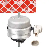 febi 176956 Motorlager elektrisch schaltbares Hydrolager f&uuml;r AUDI A4 B6 links 8E0199379M